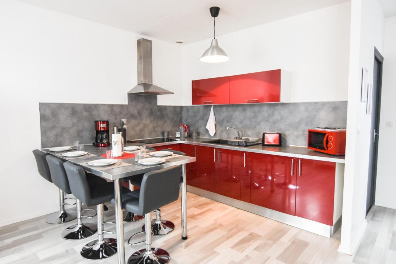 Appartement "Le Terminus " Gare-Cosy-Wifi 6 Personnes サン・クエンティン エクステリア 写真